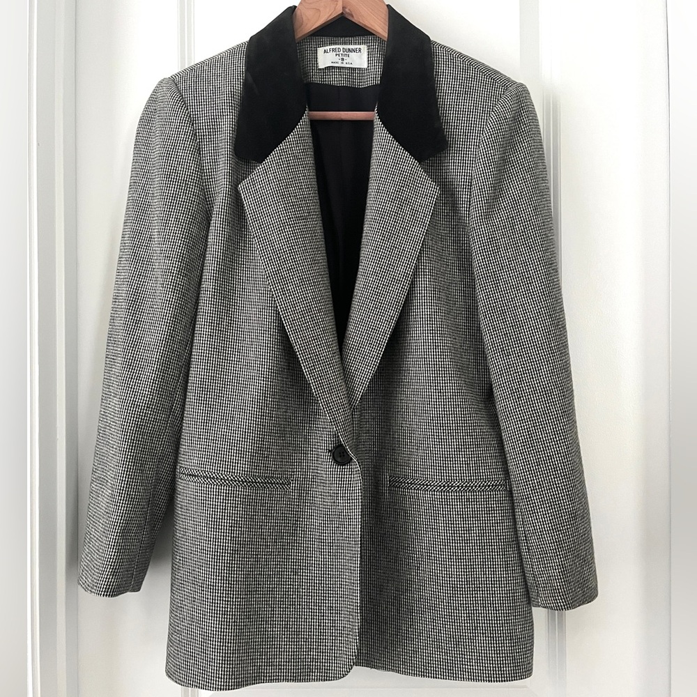 Vintage Alfred Dunner Wool-Blend Blazer